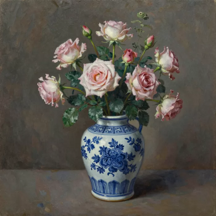 Blue Porcelain