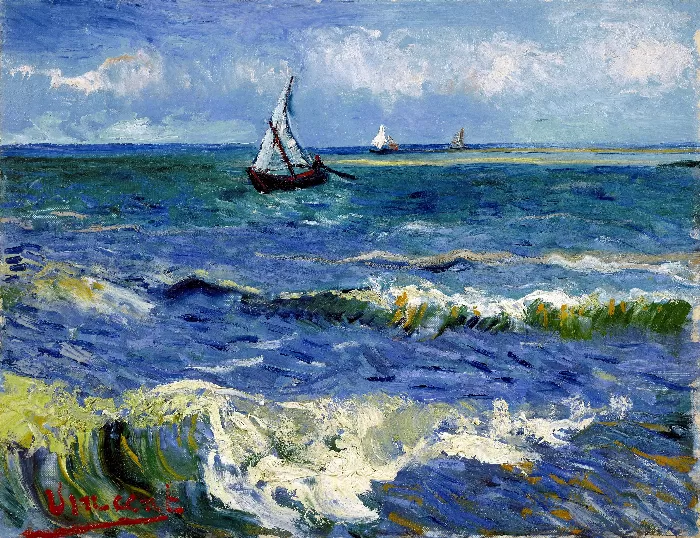 Seascape Near Les Saintes-Maries-De-La-Mer