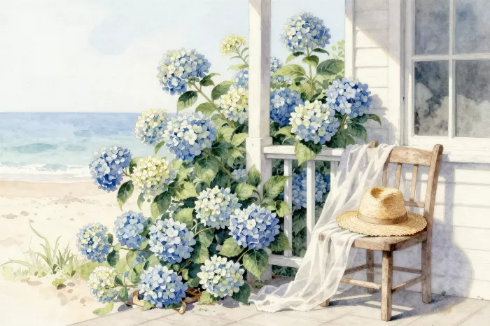 Beachside Blossoms