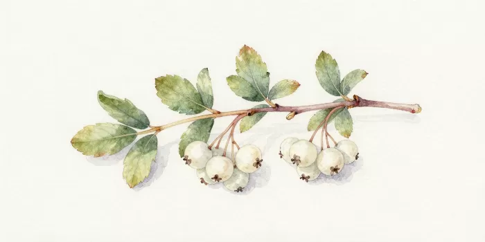 Snowberry Sprig