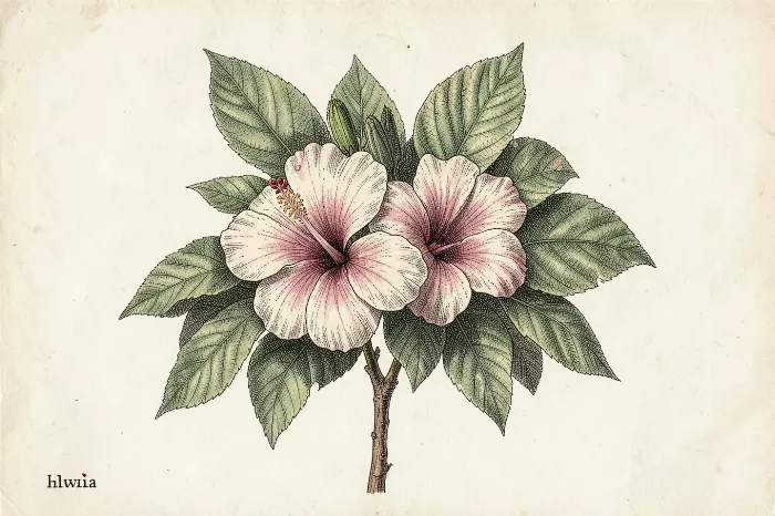 Hibiscus Specimen