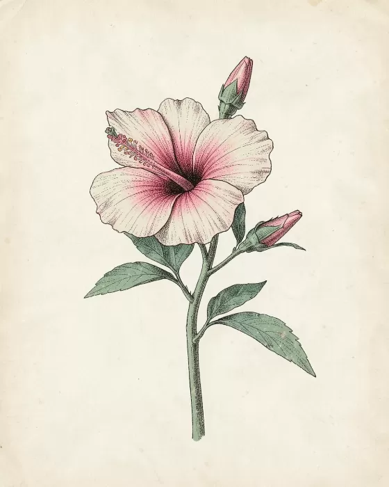 Rose Hibiscus