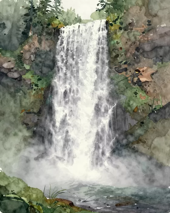 Veiled Cascade
