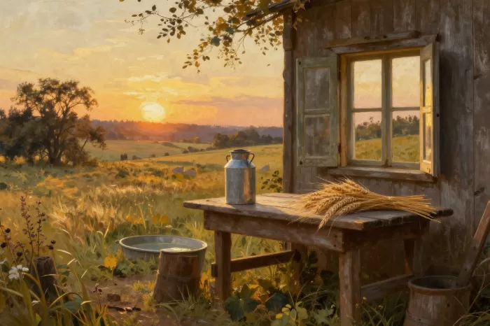 Sunset Crock
