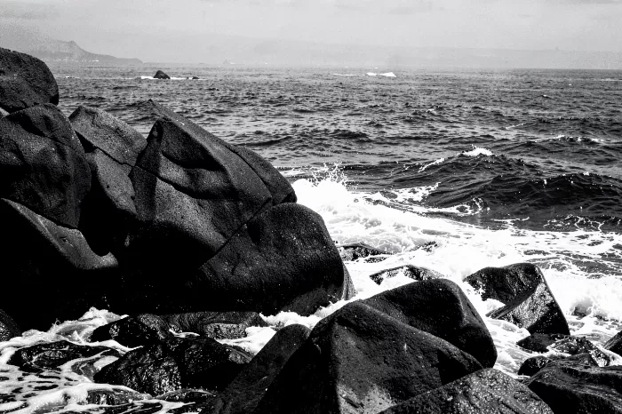 Shadowed Boulders