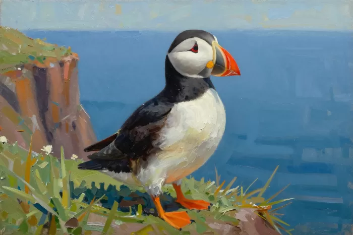 Puffin Impasto II