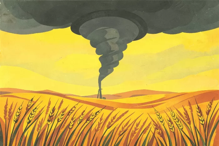 Tornado Wheatfield
