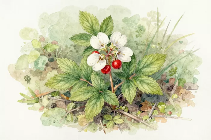 Woodland Bunchberry