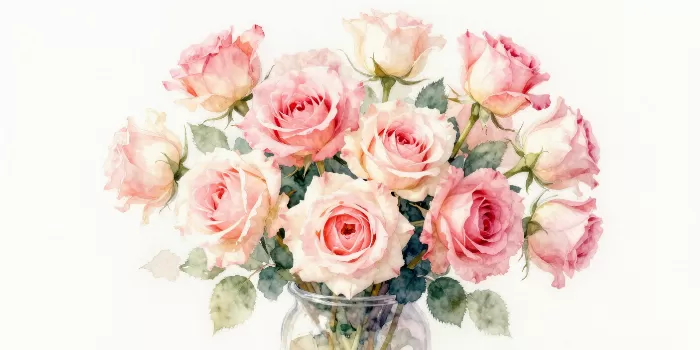 Rose Jar