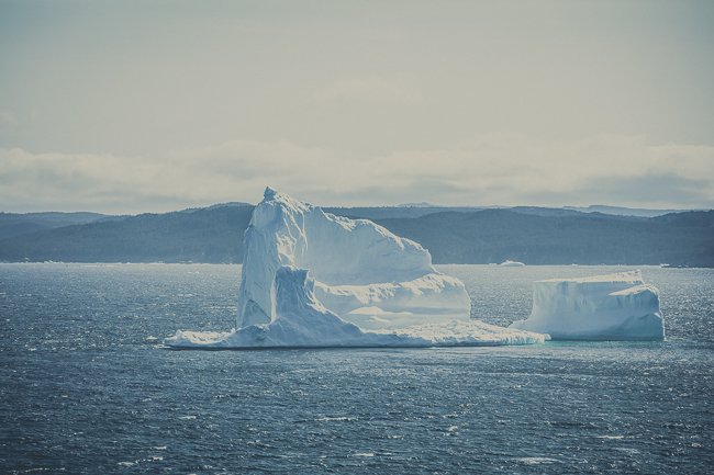 Ferryland Iceber II - Newfoundland art print