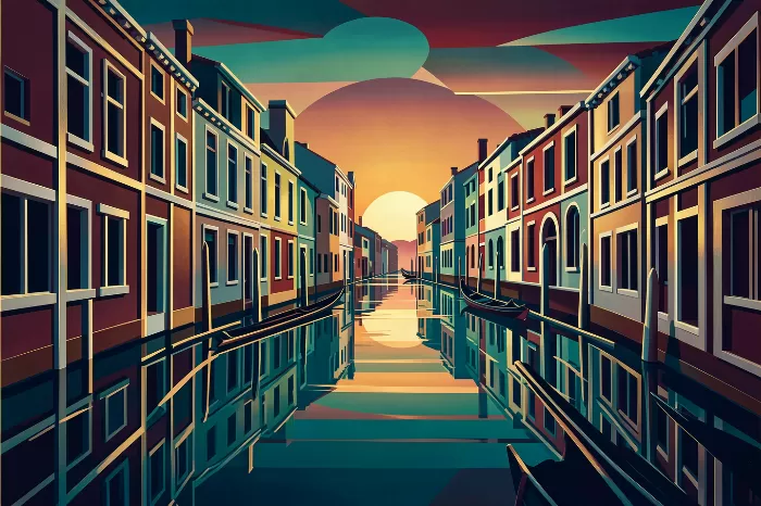 Teal Reflections