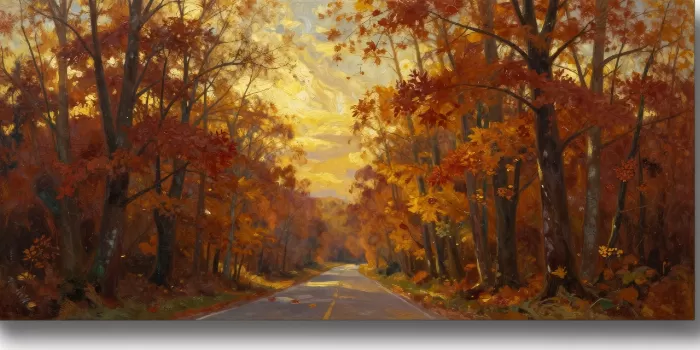 Autumn Thoroughfare