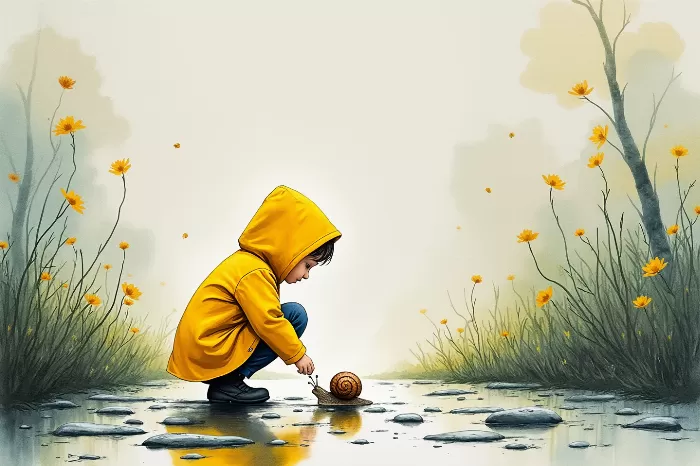 Raincoat Girl II