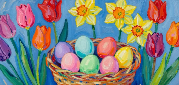 Fauvist Basket