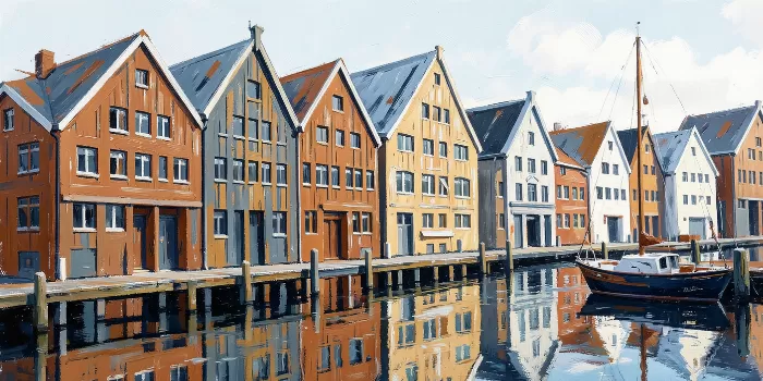 Bryggen Facades