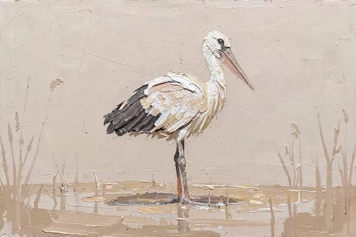 Impasto Heron
