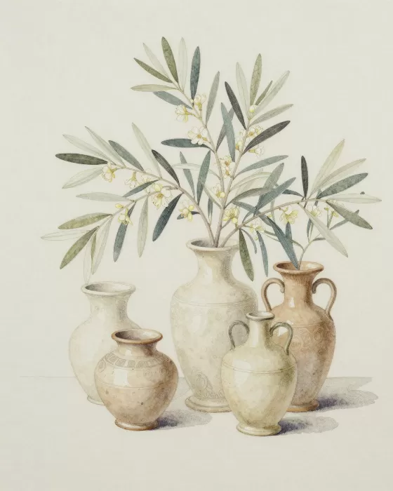 Olive Urns