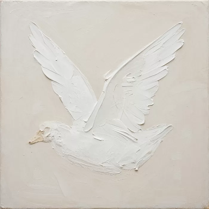 Feathered Plaster