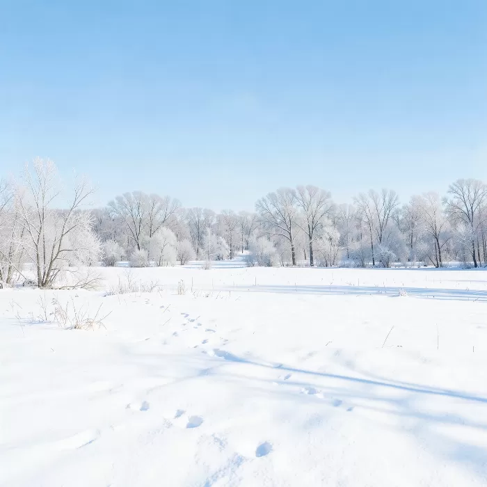 Snowy Meadow