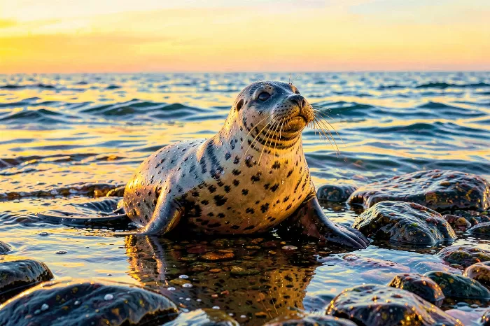 Seal at Dusk