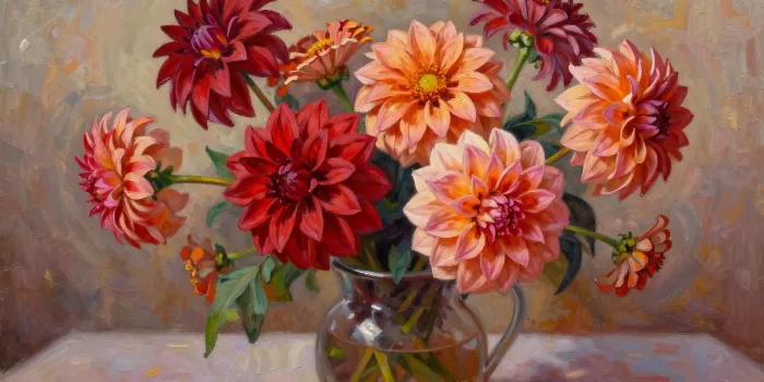 Dahlia Jug