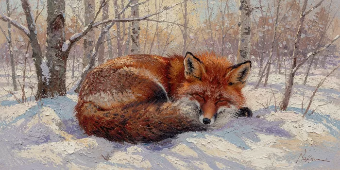 Snowy Fox