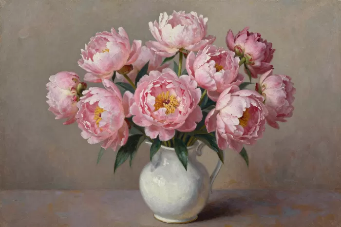 Peony Pitcher