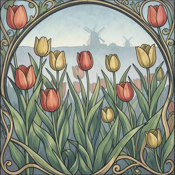 Tulip Borders