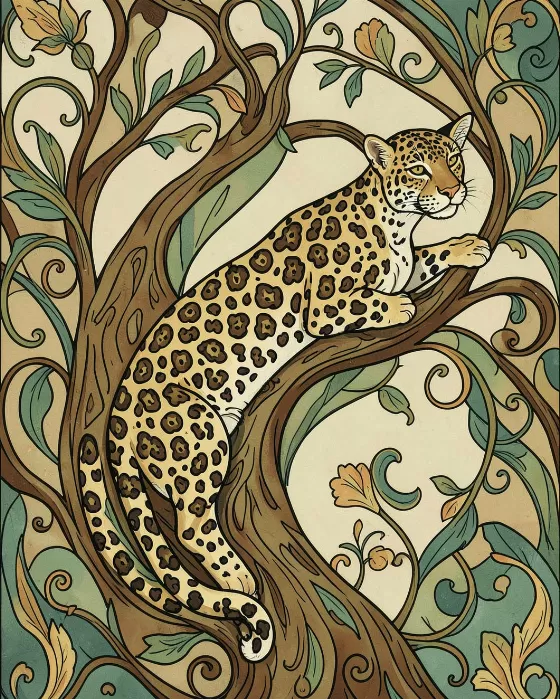 Leopard Nouveau