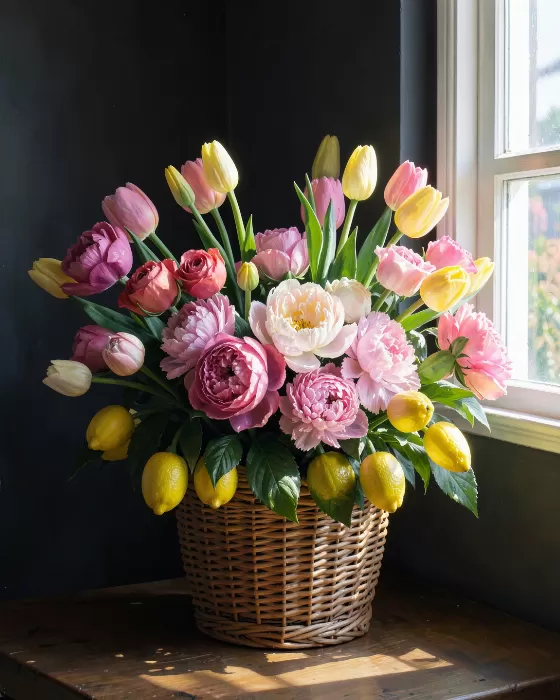 Wicker Blooms