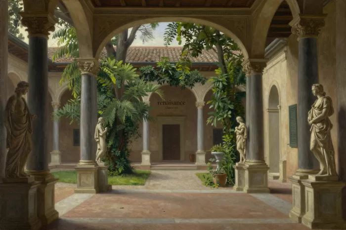 Villa Courtyard