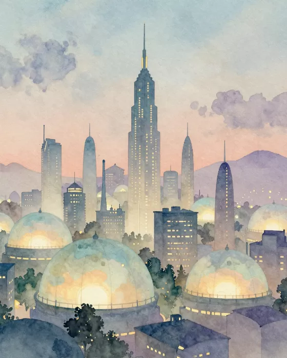 Alien Cityscape