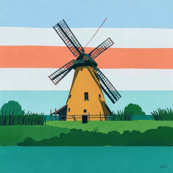 Kinderdijk Windmill