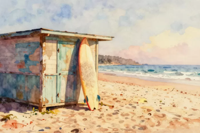 Vintage Surfboard
