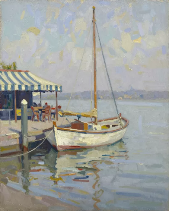 Moored At Dusk