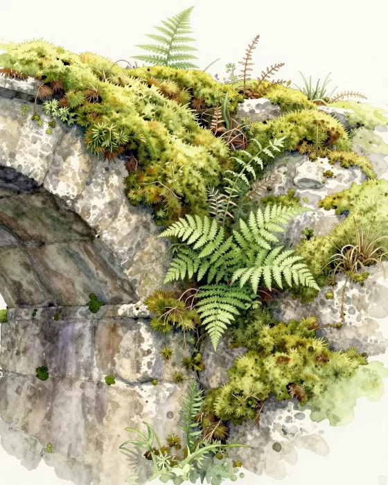Mossy Crevice