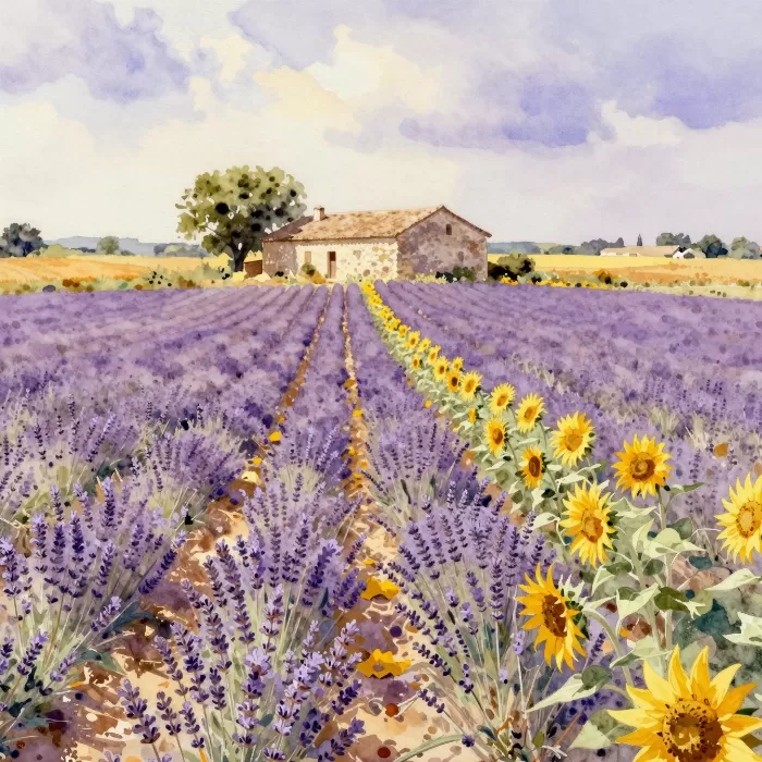 Provence Fields