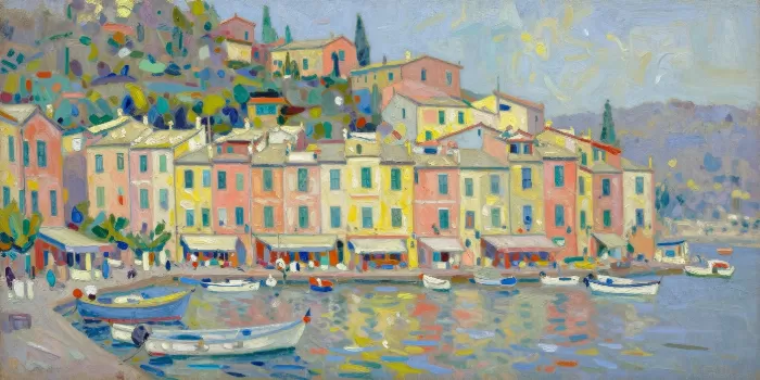 Pastel Waterfront