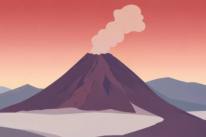 Misty Volcano