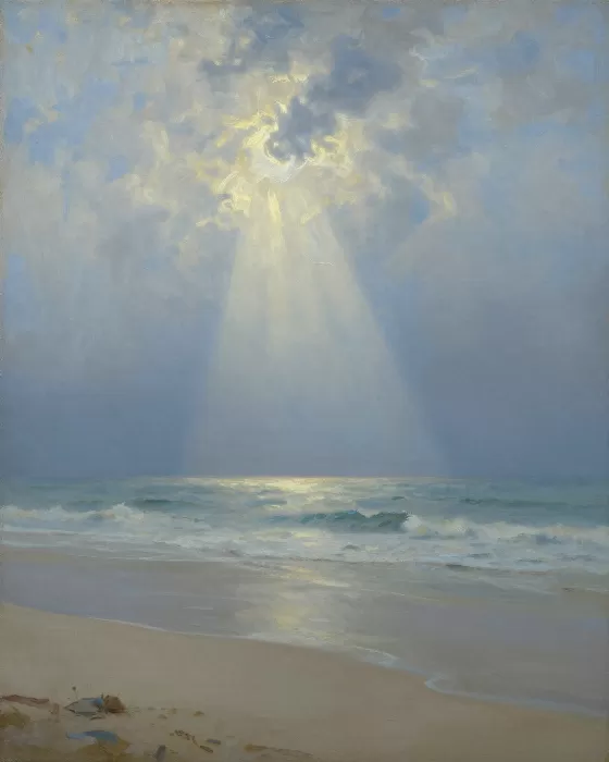 Misty Seascape