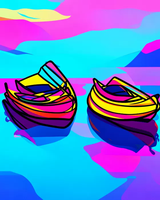 Cyan Canoes