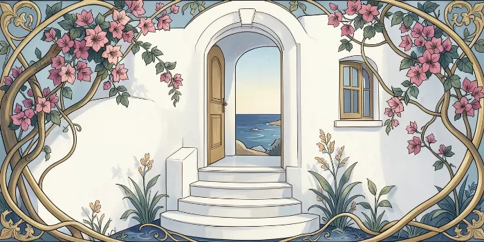Mykonos Doorway
