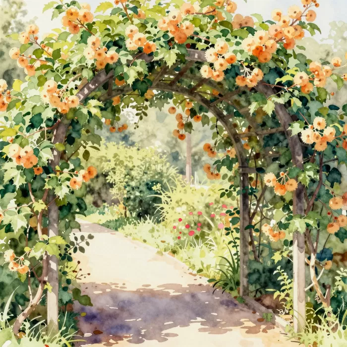 Apricot Archway