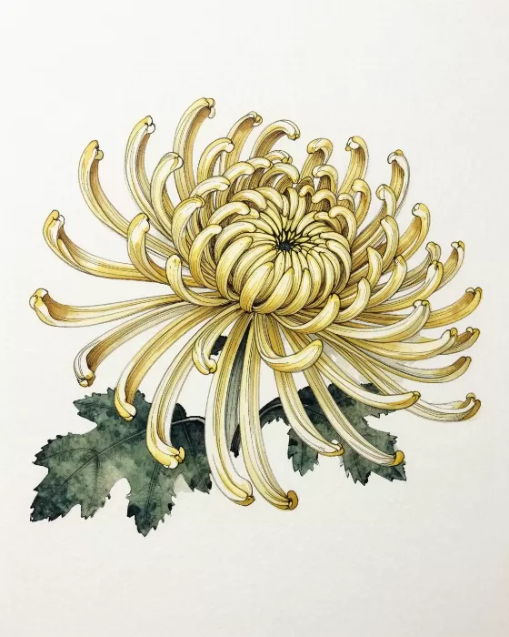 Golden Chrysanthemum