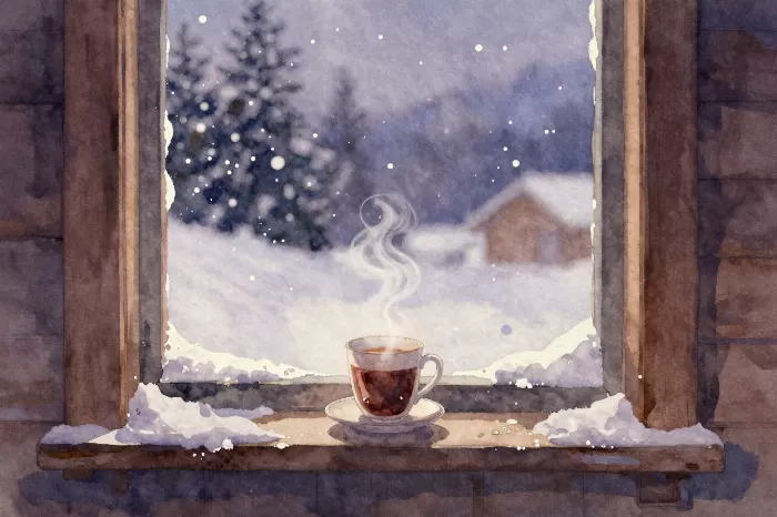Snowy Window