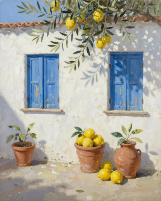 Lemon Pots