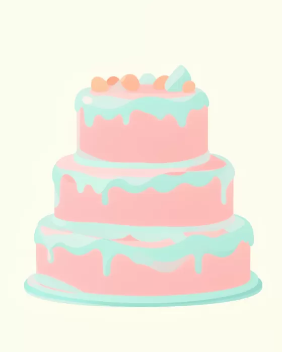 Pastel Cake