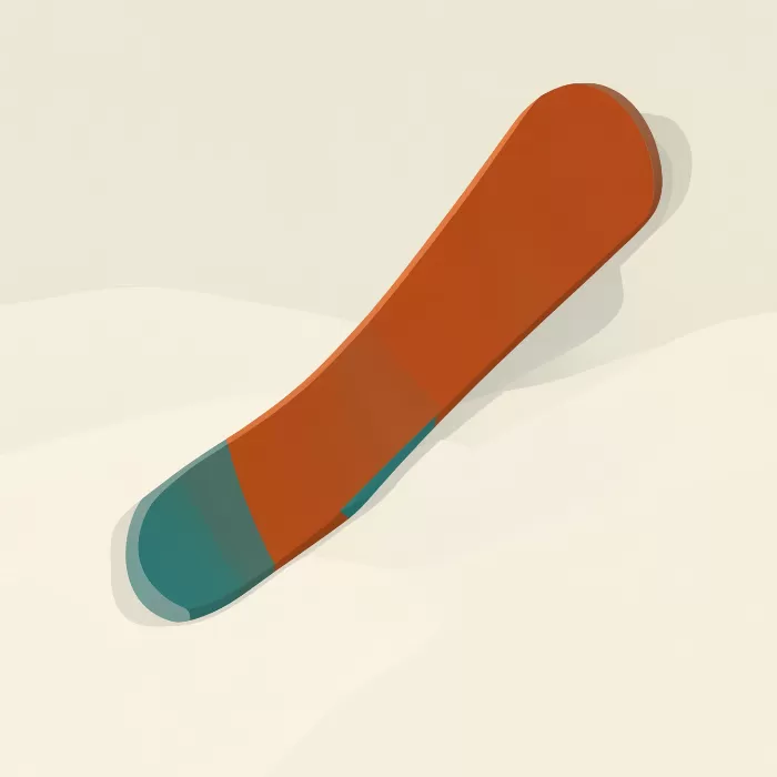 Retro Snowboard