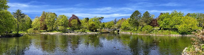 Bowring Park Pano - Newfoundland art print