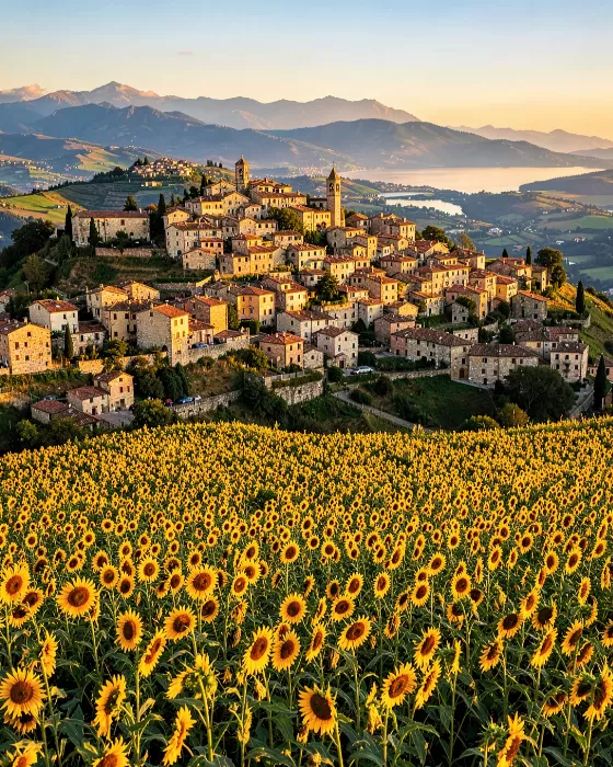 Assisi Sunflowers